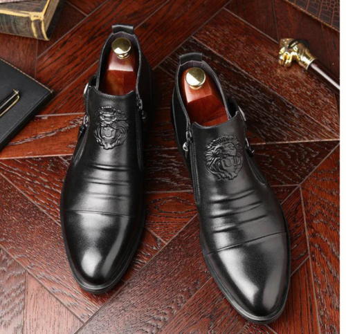 Screenshot 2024-10-13 at 12-12-27 👞Livraison gratuite👞 Bottes à Cheville en Cuir avec Double Fermeture É – intectte 👞Livraison gratuite👞 Bottes à Cheville en Cuir avec Double Fermeture Éclair Latérale et Bouts Pointus pour Hommes