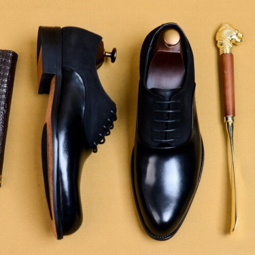 5ZlMVeXCRhbxzAaCVV7jQHAXajvX9NZBoBES5j03_lg Chaussure Homme Britanniques Présidentiel Cuir Lisse
