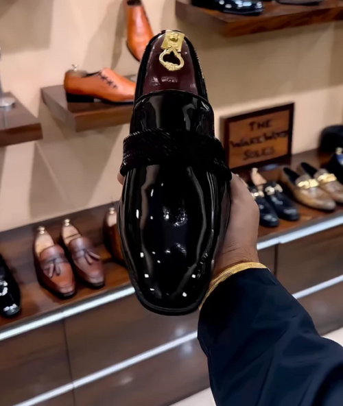 Screenshot 2024-11-20 at 00-57-53 Luxe Edition Patent Whole-cut Tux Moccasins – Warewood Shoemakers Luxe Edition Patent Whole-cut Tux Moccasins