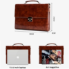 Sac business en cuir de luxe pour homme