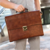 Sac business en cuir de luxe pour homme