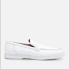 Mocassins Homme Blancs à La Mode – Élégance et Confort au Quotidien