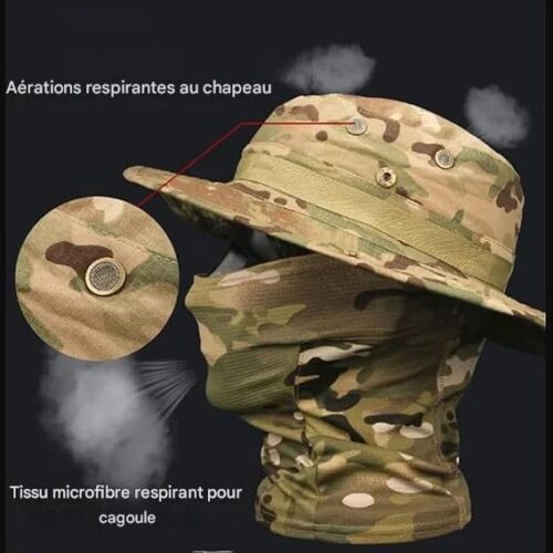 Protection solaire et camouflage complet – Kit tout-en-un ( Cette couleur est disponible )