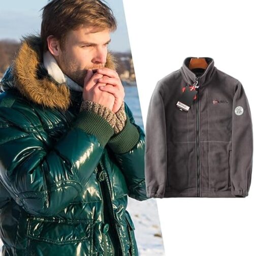Veste Polaire Homme d’Hiver – Chaleur et Confort au Quotidien